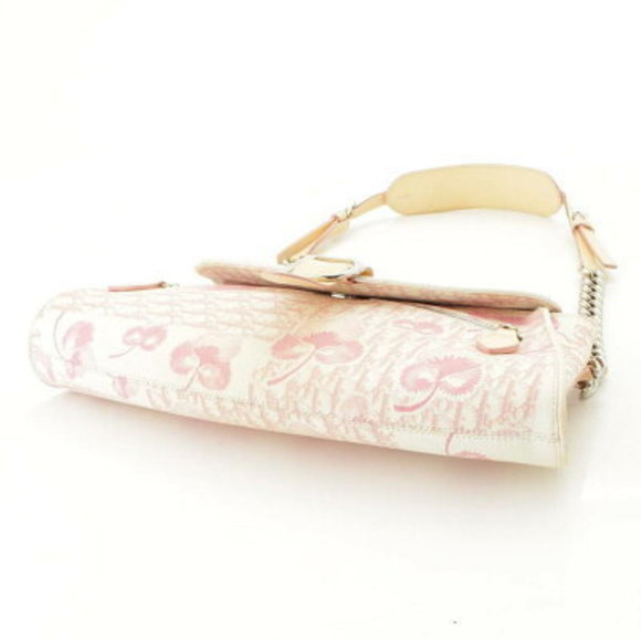 Christian Dior Trotter Chain Shoulder Bag Pink - Picture 6 of 10